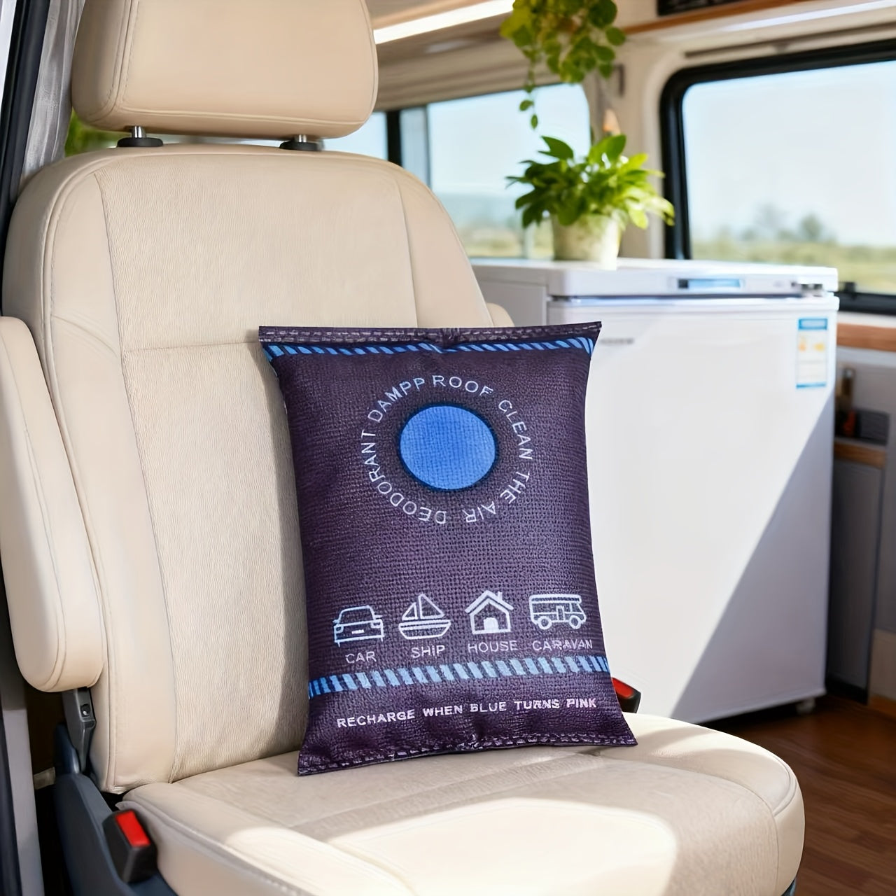 100g Dehumidifier - Manual Operation Moisture Absorber Suitable for Car