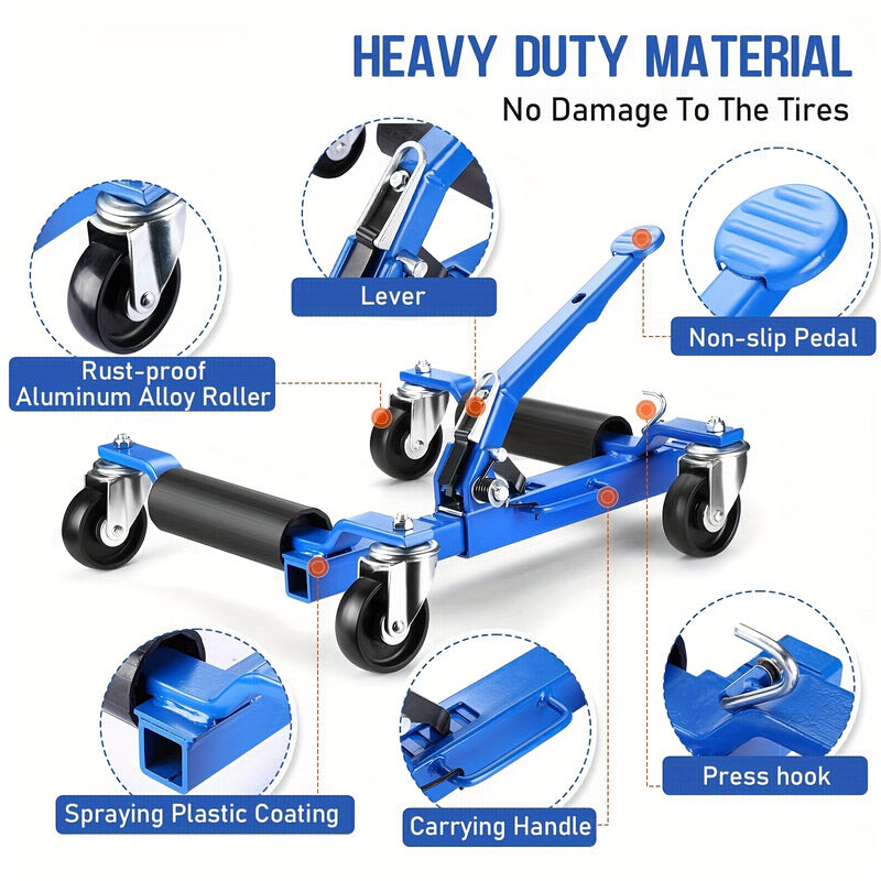 1 PC Car Wheel Dolly Jack