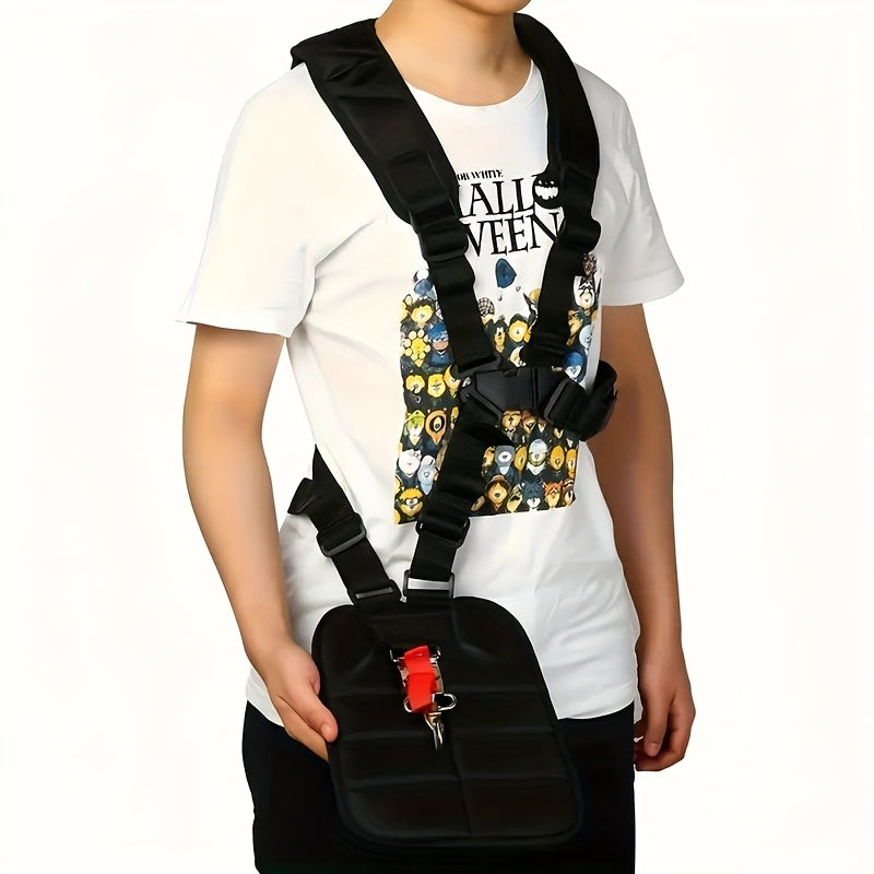 Adjustable Comfort Shoulder Strap for Lawn Mowers and Weed Eaters