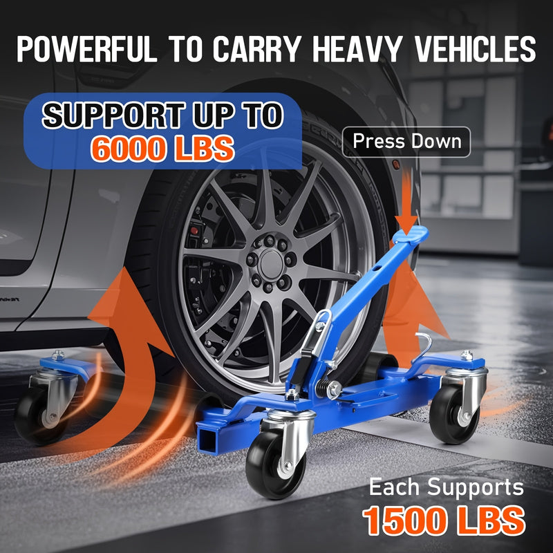 1 PC Car Wheel Dolly Jack