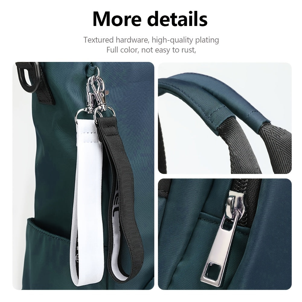 Unisex Backpack, Large Capacity Lightweight Casual Bag
