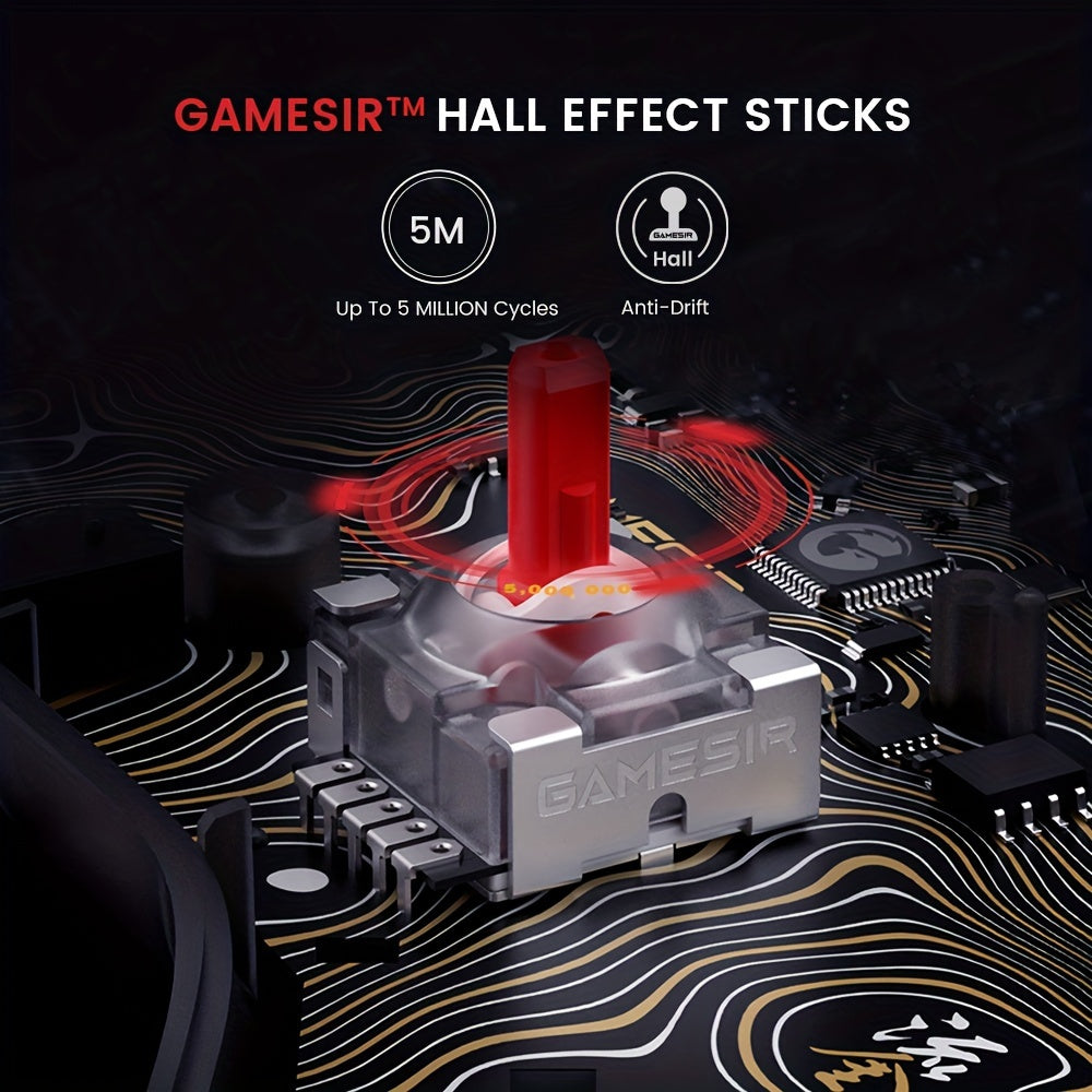 GameSir Kaleid Flux Enhanced Wired Controller for Xbox, RGB Lighting and Hall Effect Joystick