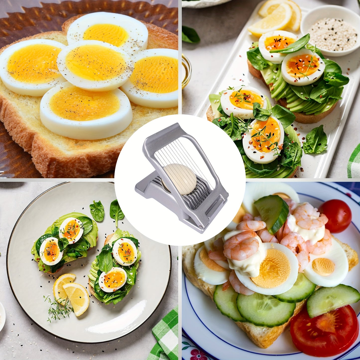 Stainless Steel Egg Slicer