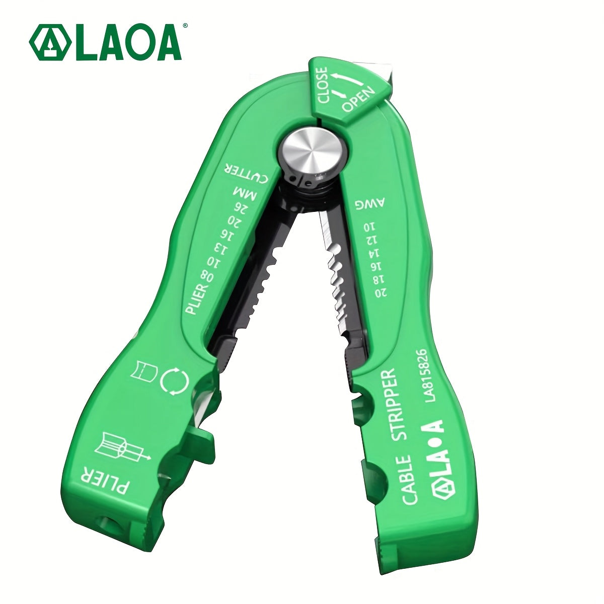 8-in-1 Multifunctional Wire Stripper, Handheld Cable Stripping Tool