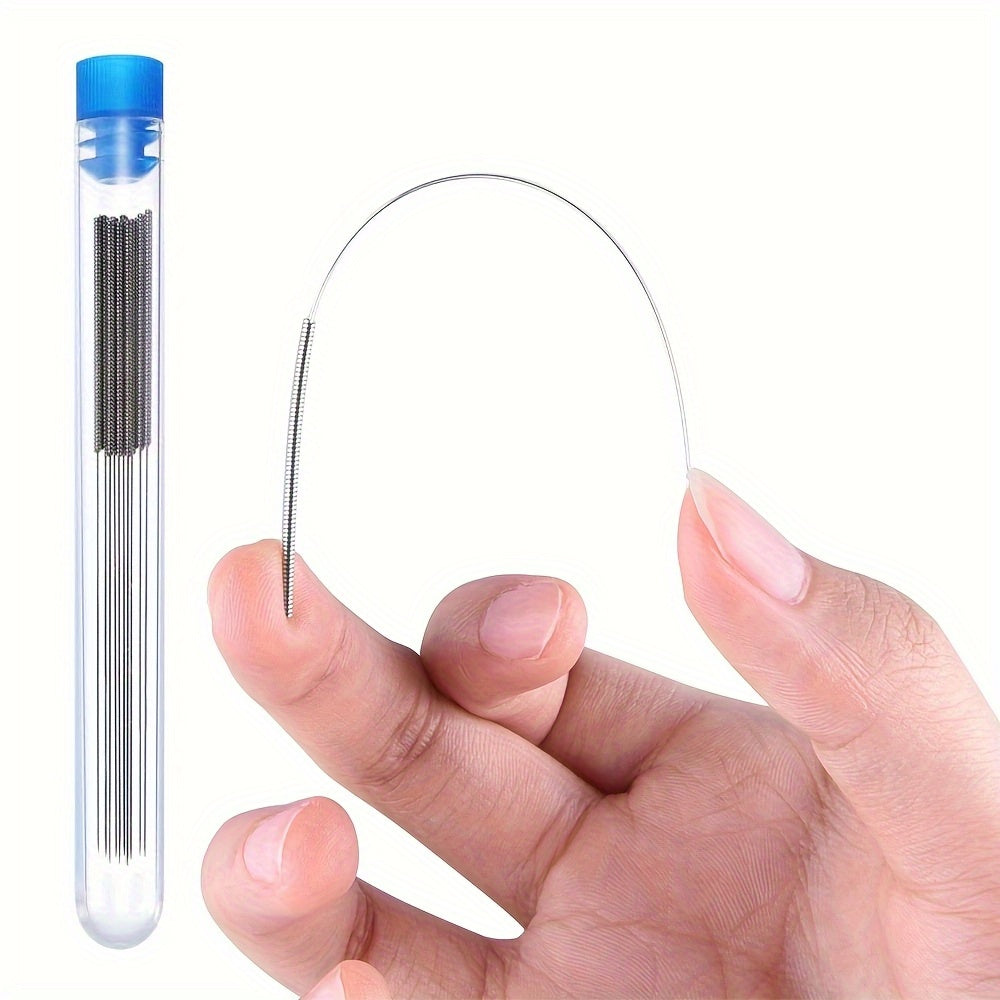 10pcs 0.25mm Stainless Steel Wiper Nozzle Cleaning Kit