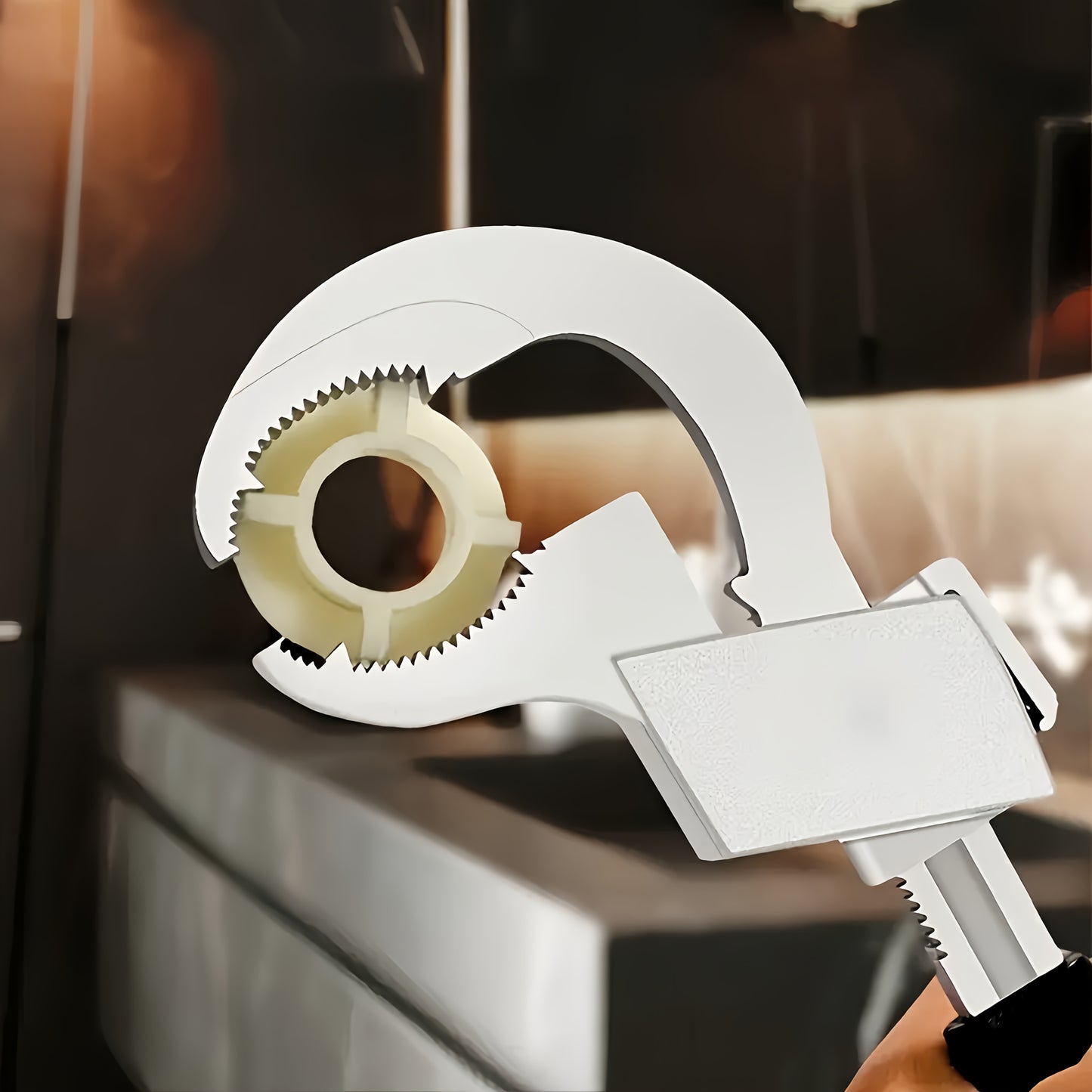 1 Set Of Adjustable Wrenches,  Bathroom Plumbing Faucets And Sink Repair Tools