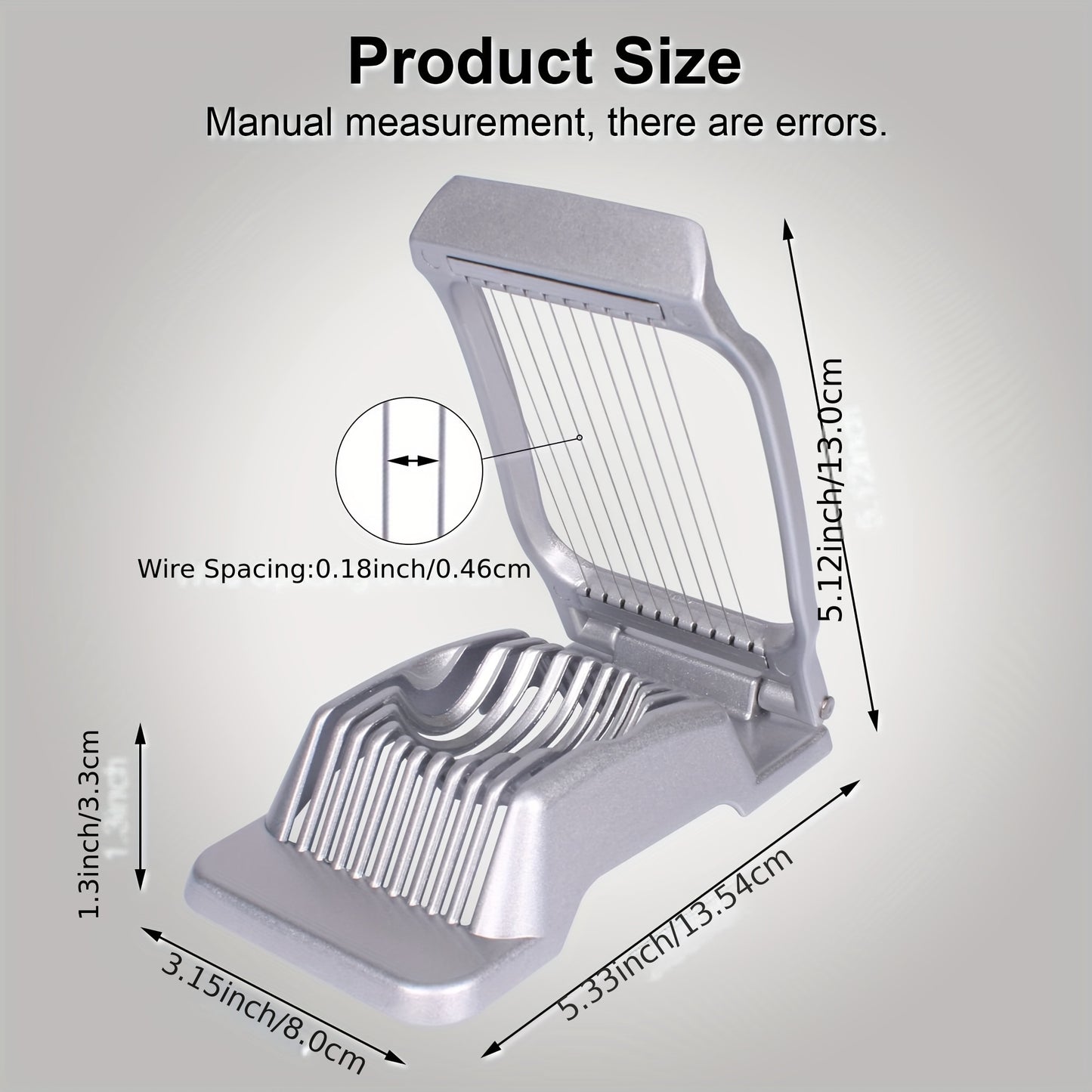 Stainless Steel Egg Slicer