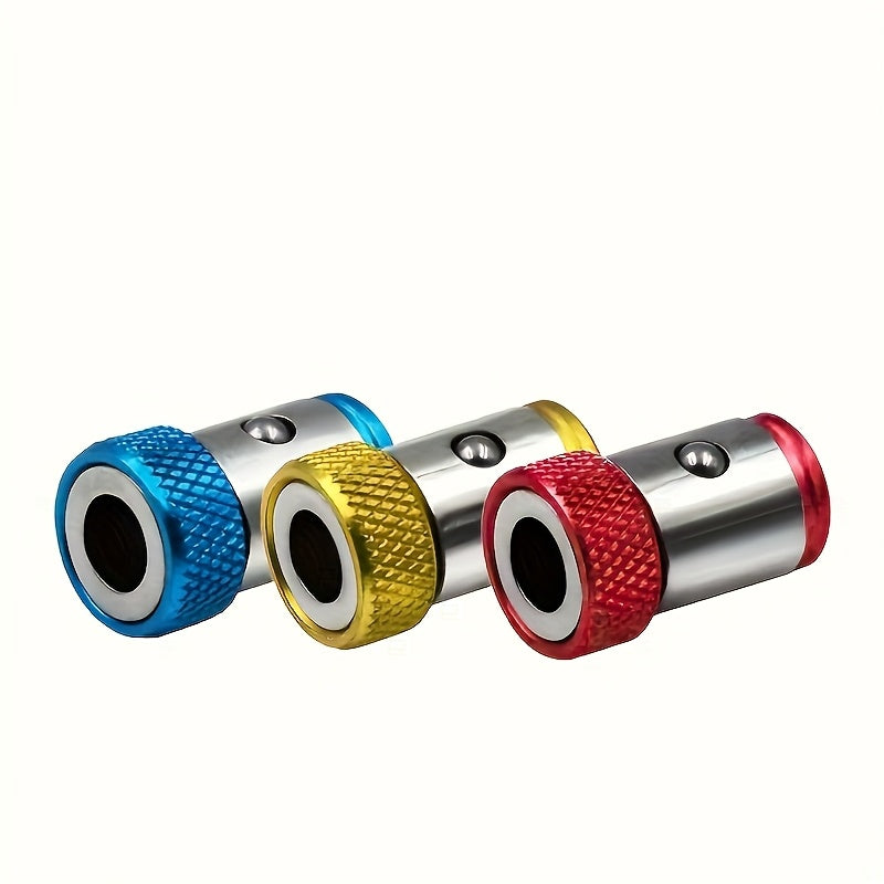 A Set of Three Alloy Magnetic Screwdriver Heads