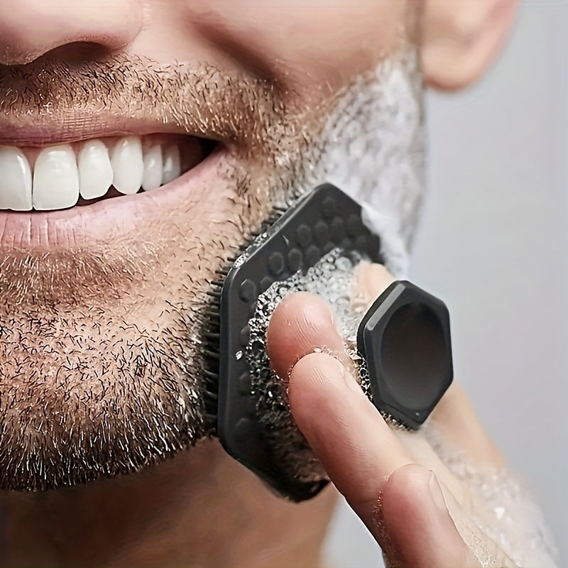 Men's Facial Scrubber - Gentle Exfoliating Pad & Deep Cleansing Massager