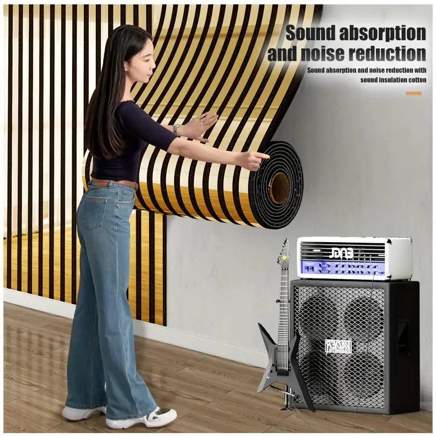 1 Roll of 299.97 cm x 59.94 cm Self-Adhesive 3D Grid Wallpaper