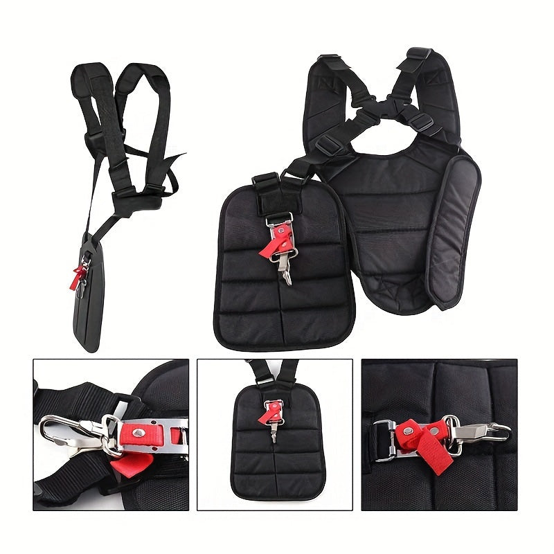 Adjustable Comfort Shoulder Strap for Lawn Mowers and Weed Eaters