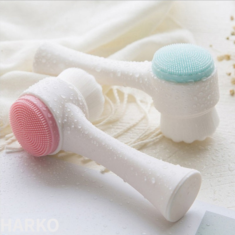 Manual Facial Cleansing Brush Set