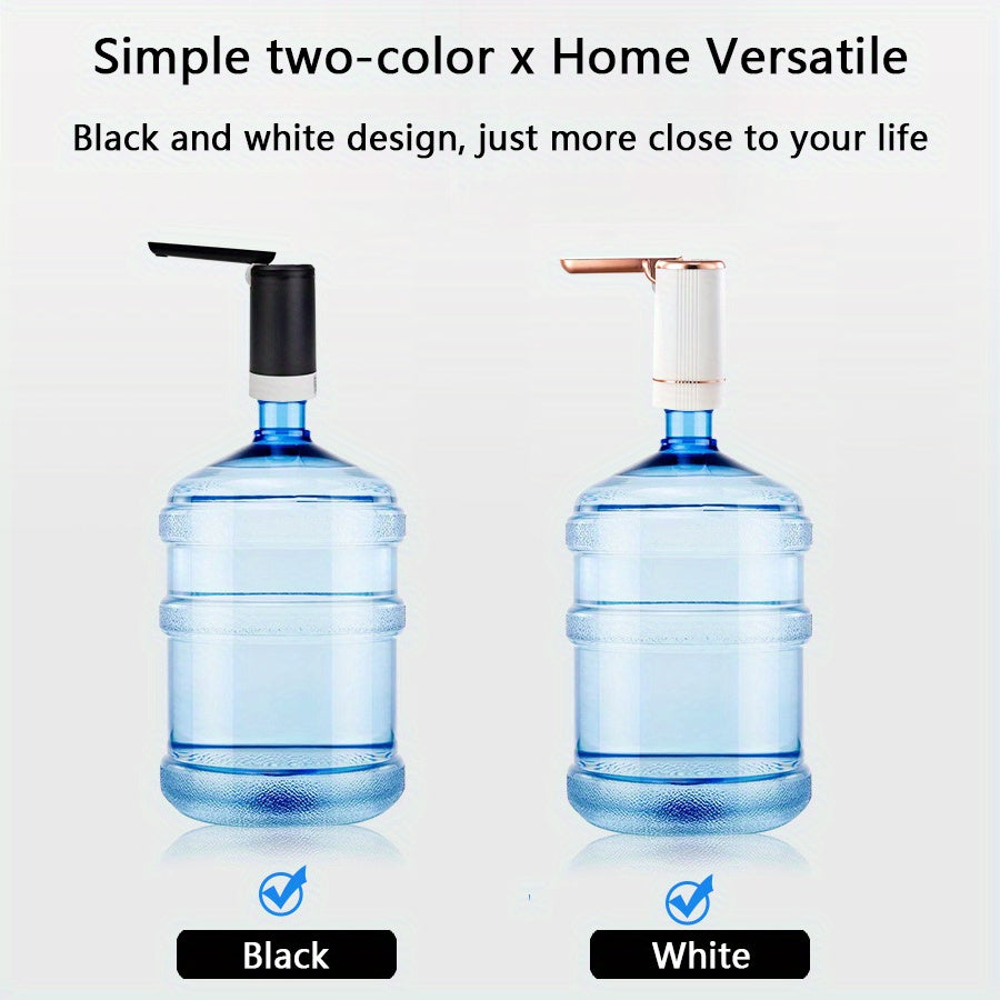 1-5 Gallon Automatic Water Dispenser Pump - USB- Portable Electric Water Gun-like Spout