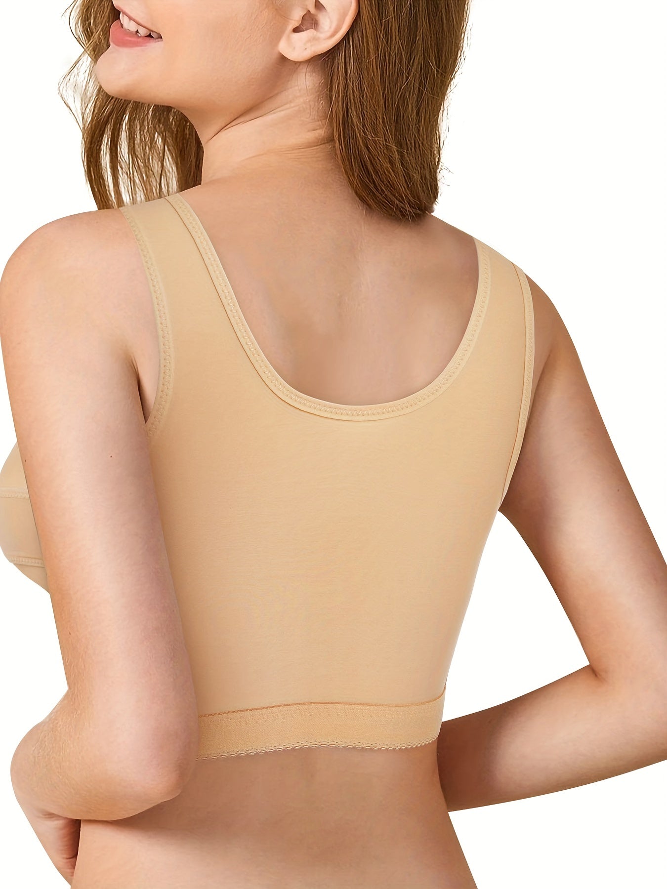 Women'S Front Closure Chest Lifter Shapewear Vest