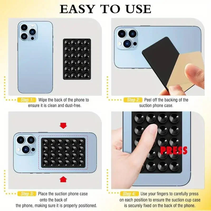 Multifunctional Silicone Suction Phone Holder Mat