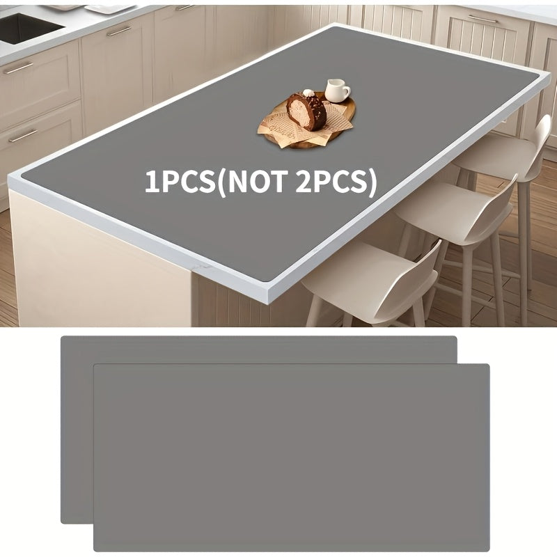 1-Pack Large Heat-Resistant Silicone Kitchen Island Countertop Protector Mat